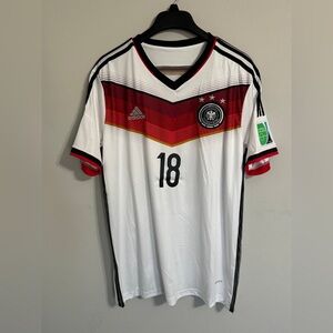 Germany 2014 World Cup Retro Jersey - Toni Kroos #18
